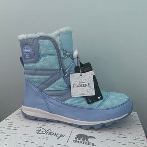 Sorel Disney X Frozen Whitney Boots Elsa